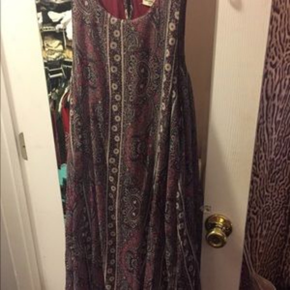 Abercrombie & Fitch Paisley Patterned Dress - Picture 2 of 2